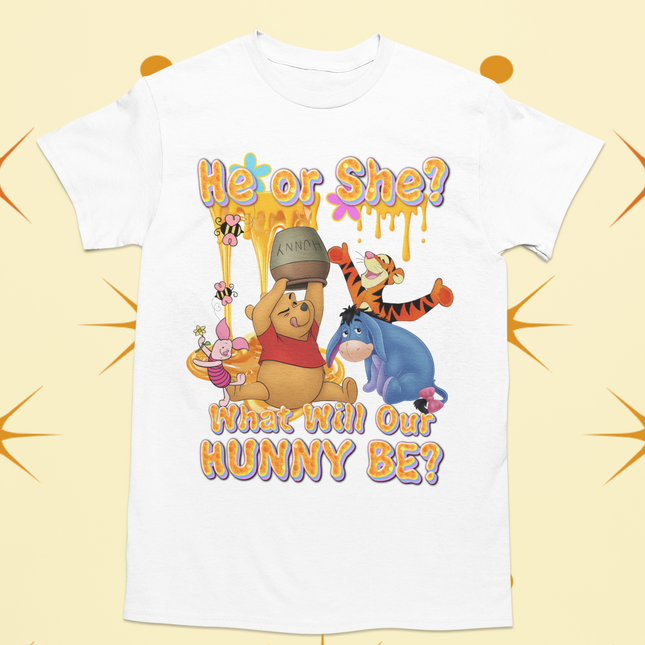 Baby Gender Reveal-Hunny Bear Theme