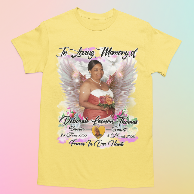 Memorial Shirt for Deborah  Lawson Thomas