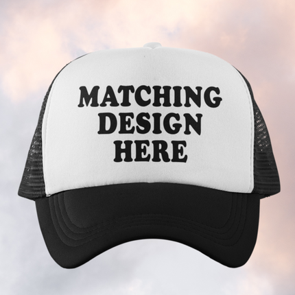 Personalized Matching Design Hat
