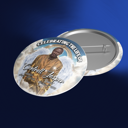 Personalized Matching Design 3" Button