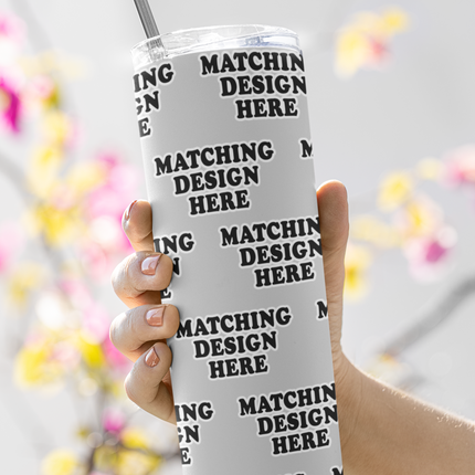 Personalized Matching Design 20oz Tumbler