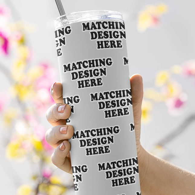 Personalized Matching Design 20oz Tumbler