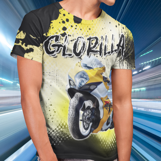 Glorilla All-over Print Race T-shirt.