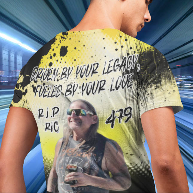 Glorilla All-over Print Race T-shirt.