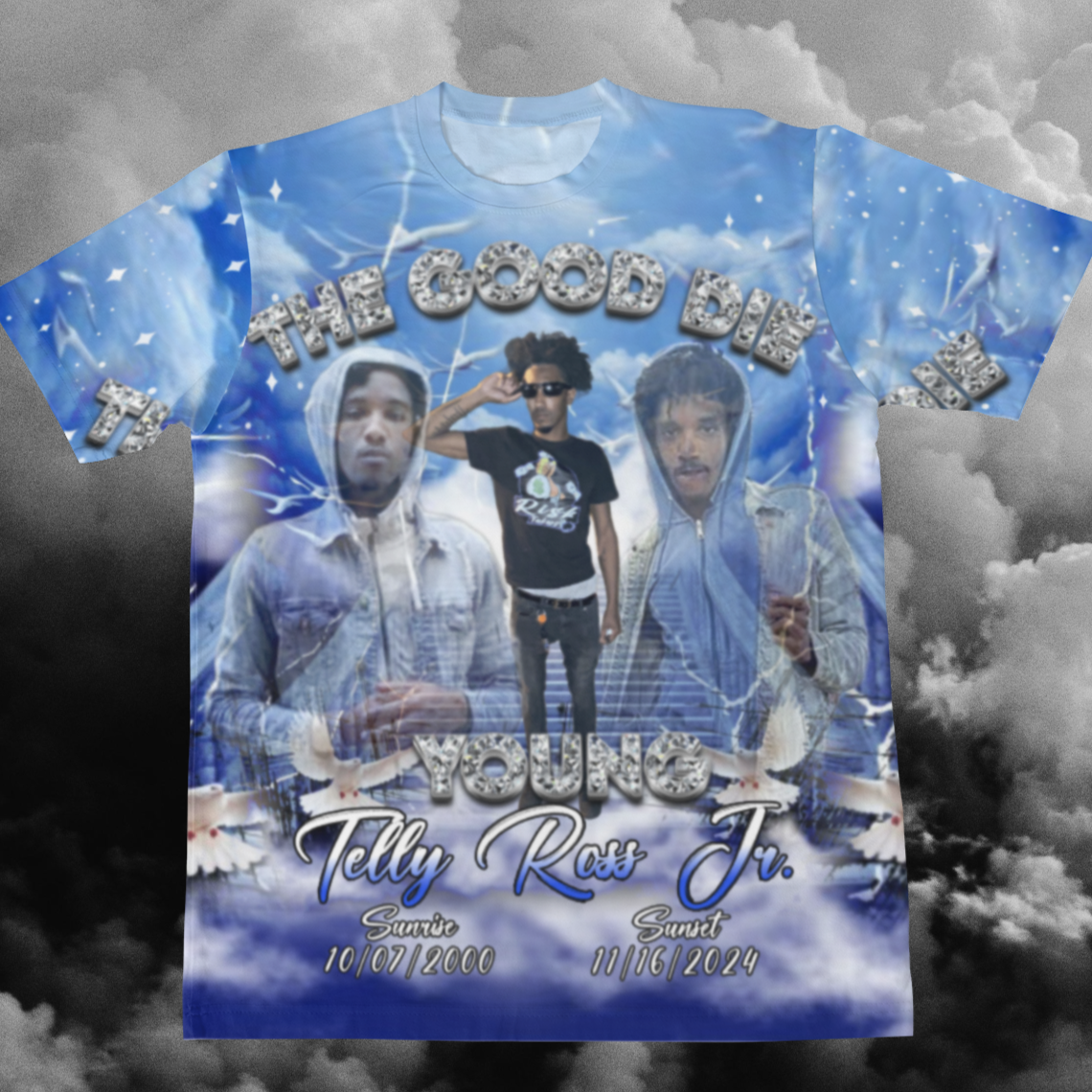 Customer's Design. The Good Die Young, Telly Ross