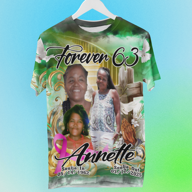 Forever 63. In Loving Memory of Annette