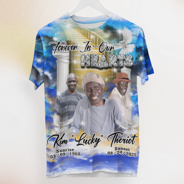 In Loving Memory of Kim “Lucky” Theriot – Memorial Shirts 💙💛