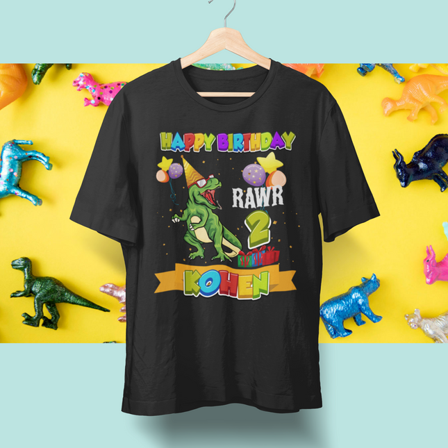 Customer's Design. Kohen's Rawr 2nd birthday. February 23, 2025