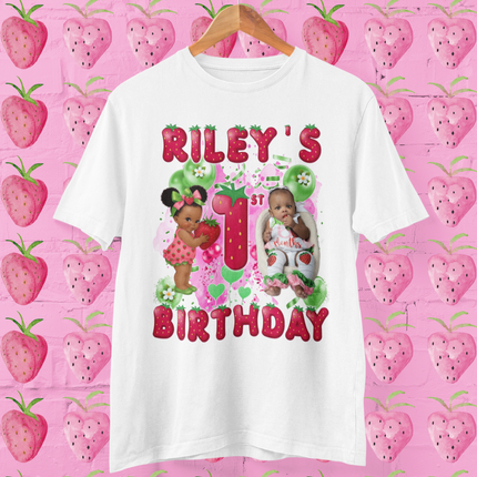 Riley's 1st  Birthday. Strawberry theme.