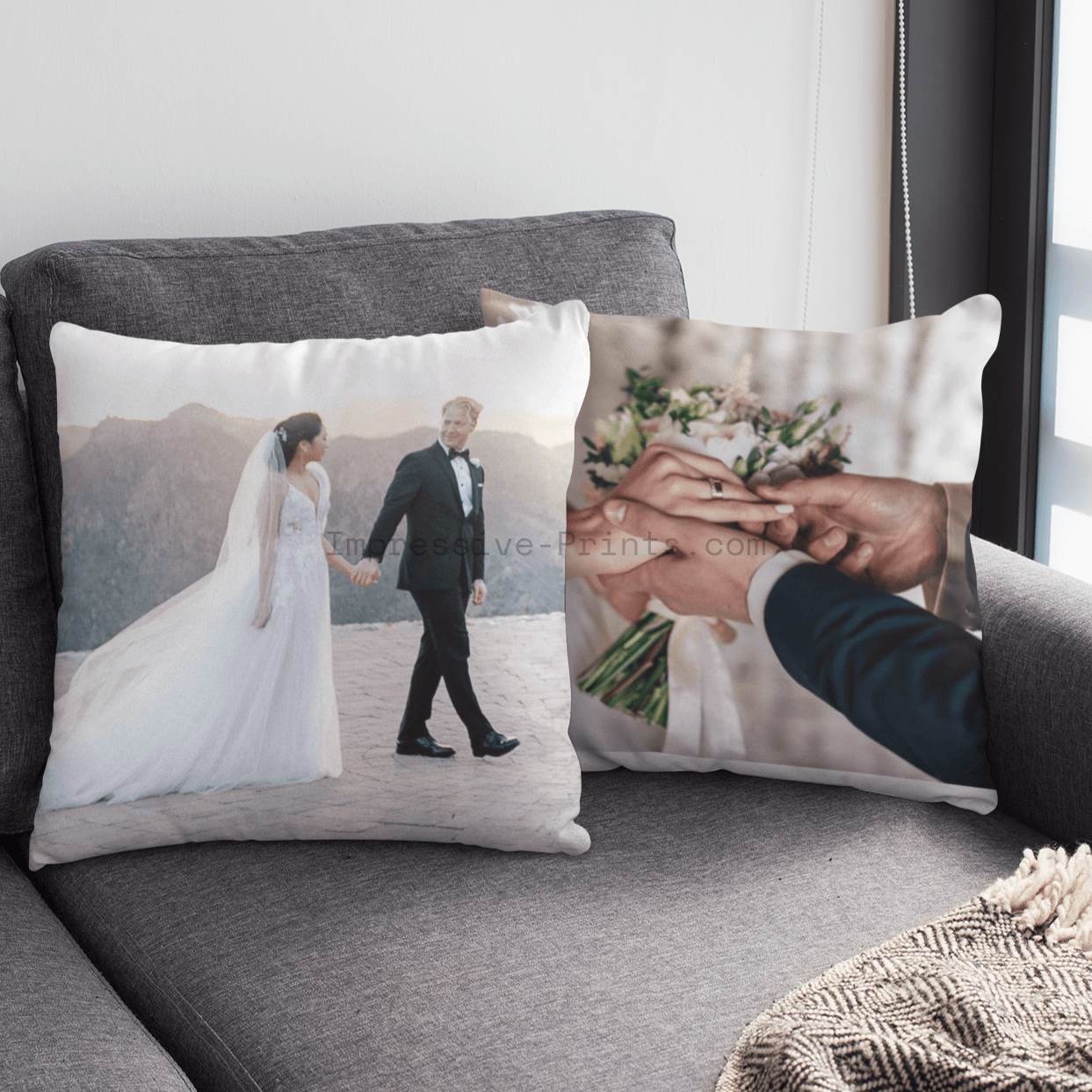 Custom Photo Throw Pillowcase