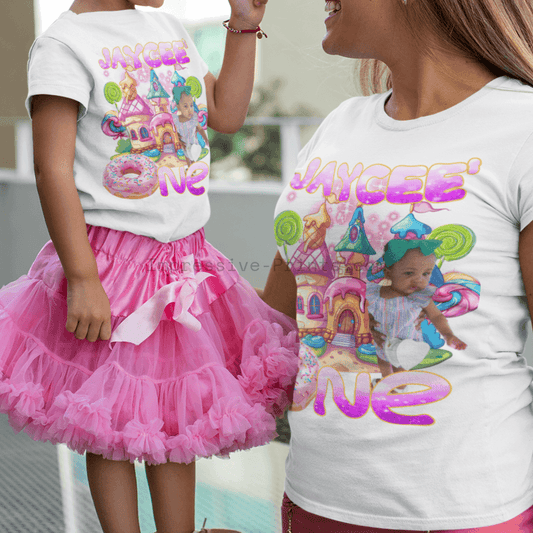 Customer's Design. Jaycee' 1st birthday. Candyland ONE.