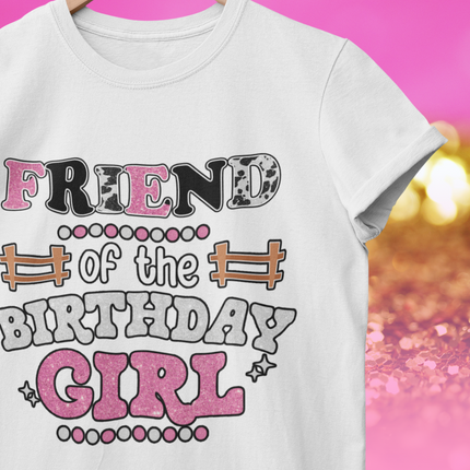 1st Rodeo Birthday Girl Shirt – Western Cowgirl Theme with Matching Family Options