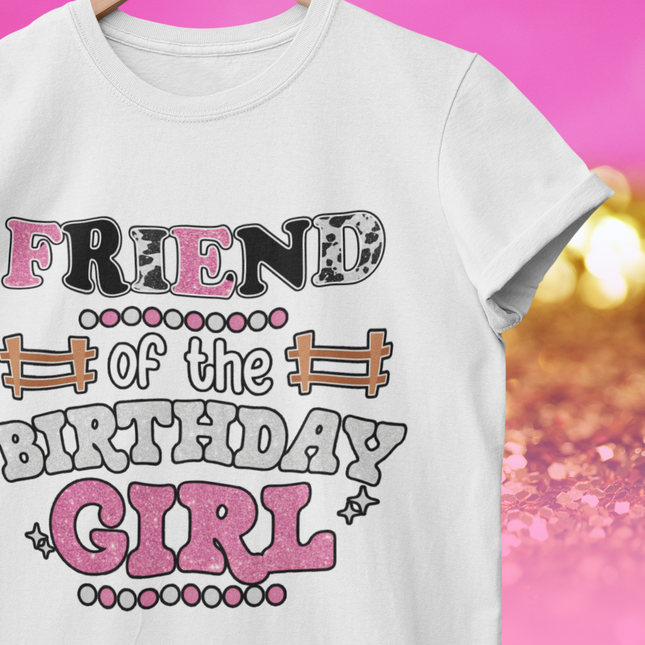 1st Rodeo Birthday Girl Shirt – Western Cowgirl Theme with Matching Family Options
