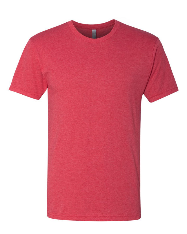 Evergreen Junior High Summer Tee. Next Level. Triblend T-Shirt.  Vintage Red