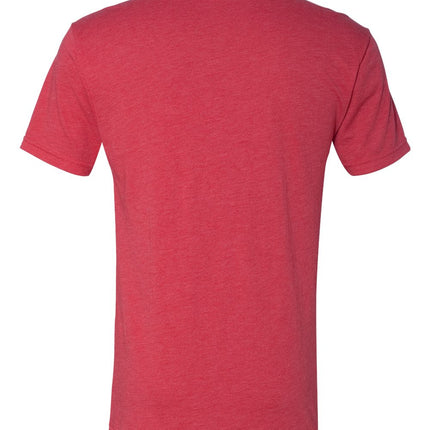 Evergreen Junior High Summer Tee. Next Level. Triblend T-Shirt.  Vintage Red